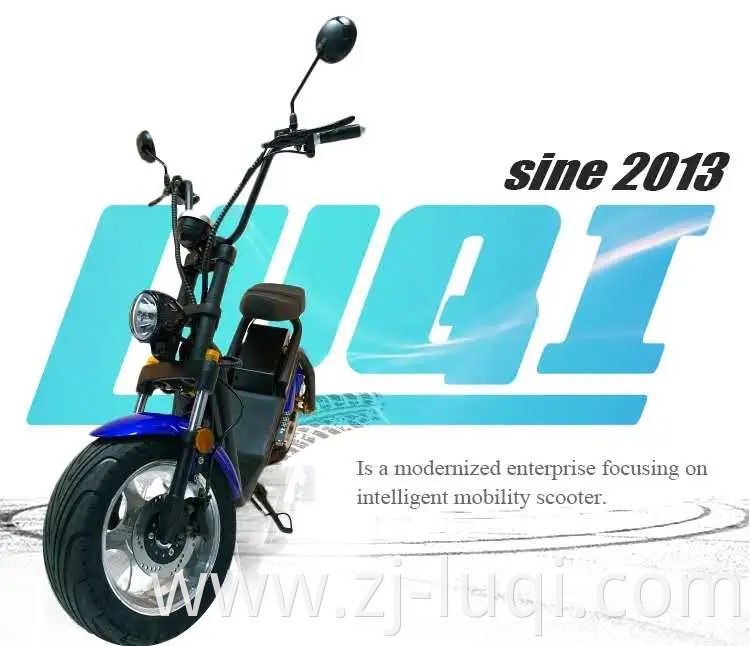 New Style Fashion 2000W Manufacturer Vespa Electric Citycoco Scooter for Adult